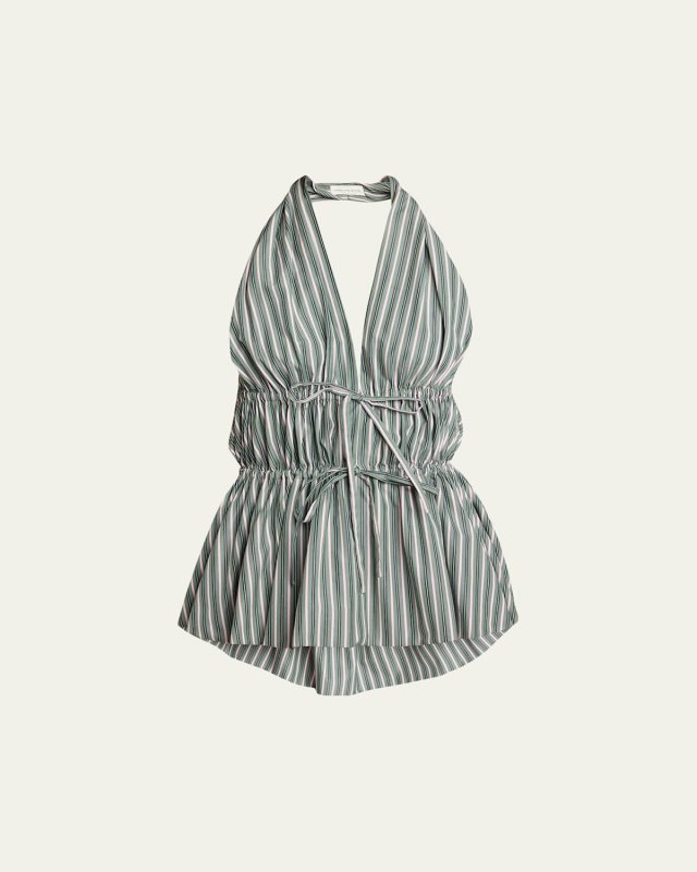 Ceana Stripe Halter Top